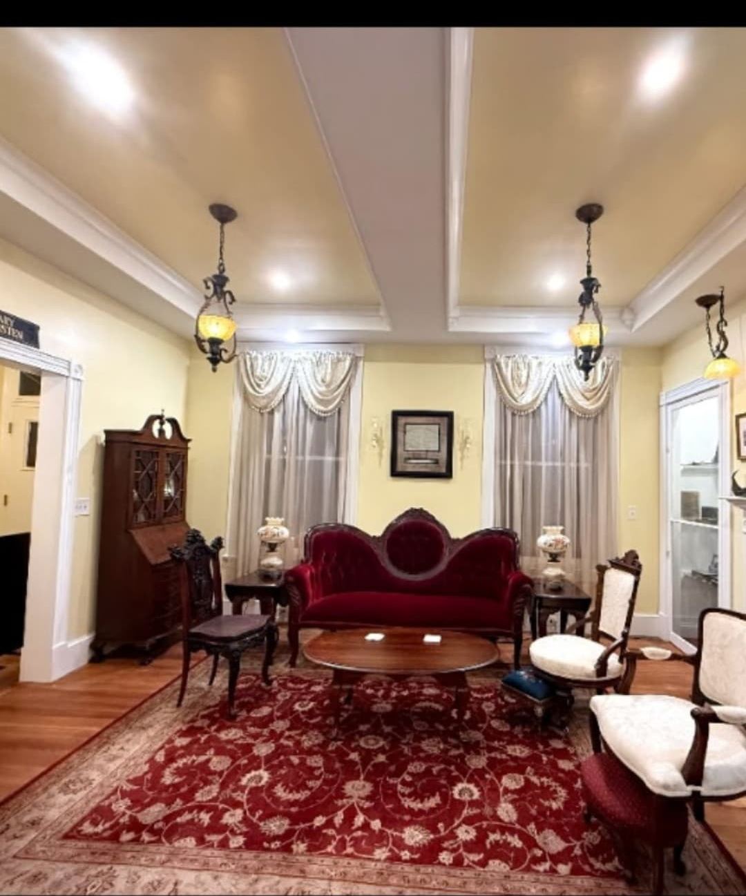 Parlor at Langdon Hill House